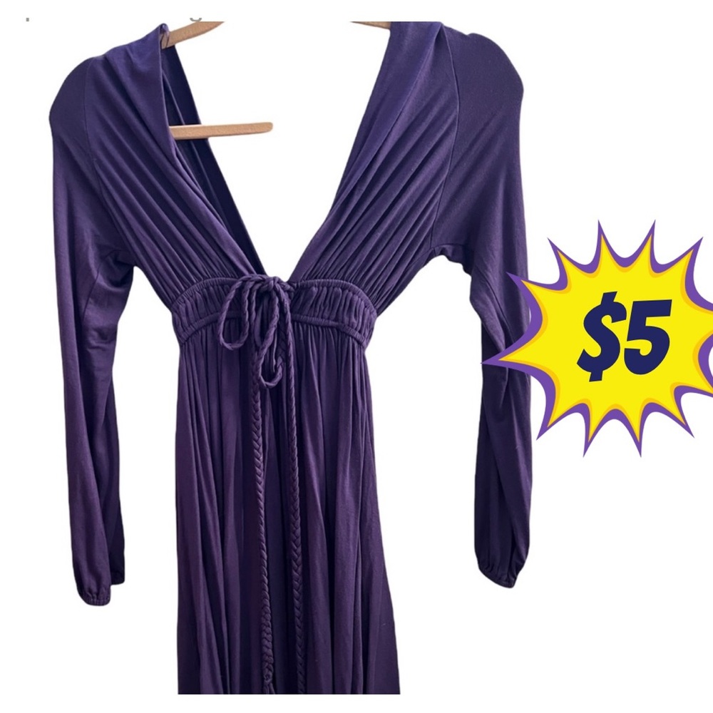 🚨 Lux Los Angeles Plunge neckline & back dress Swim Cover